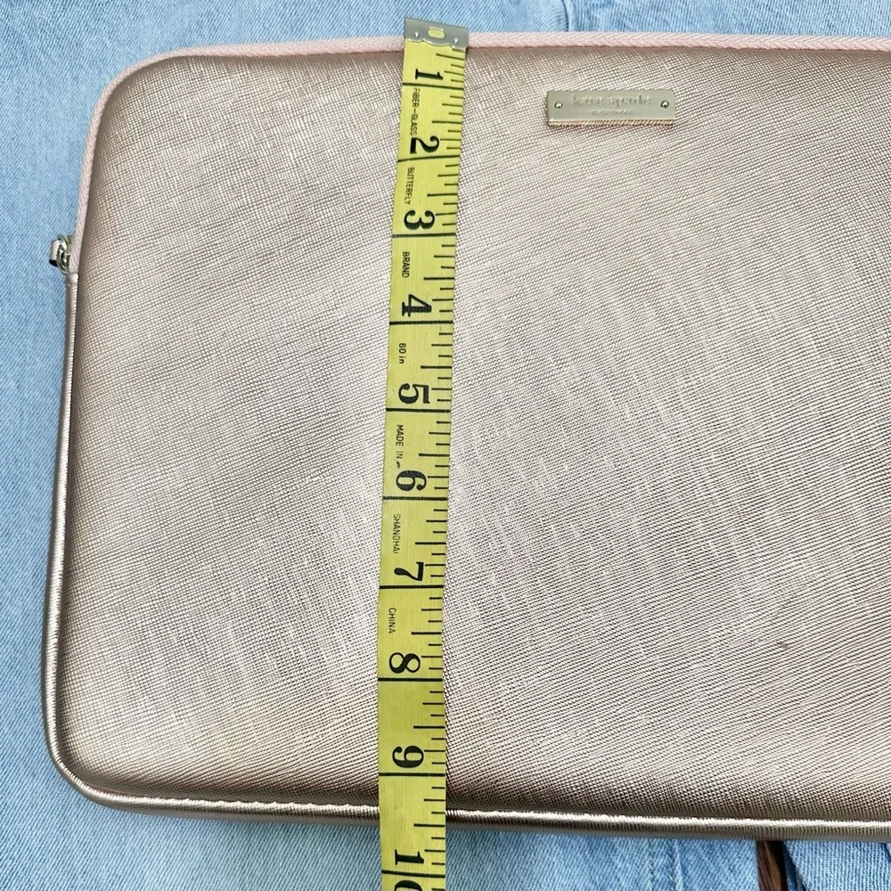 Kate Spade Rose gold/Pink Tablet/Ipad Laptop PC Sleeve Case Sleek Design